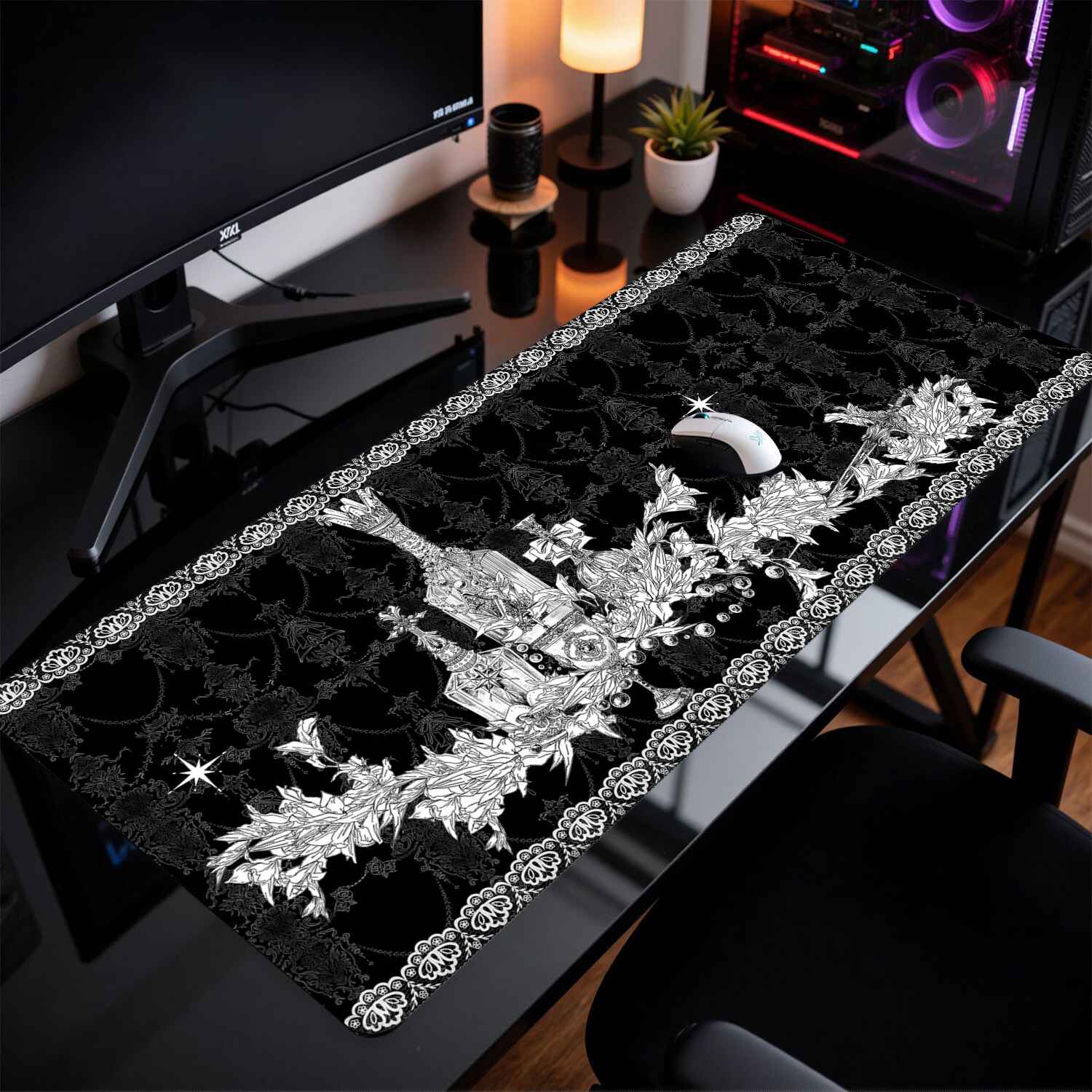 Divine Realm Gothic Building M – Esports Gaming Mousepad Bewertung und Preis