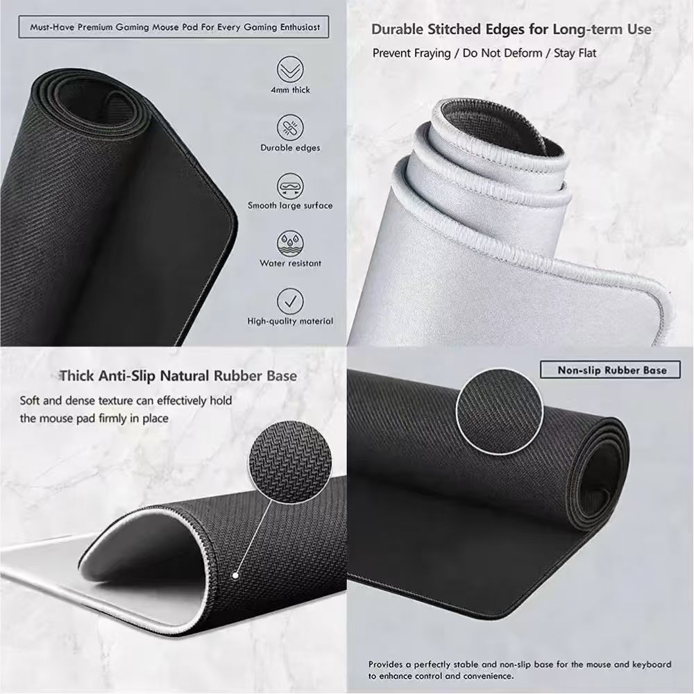 Benutzerdefinierte Bild-Druck- – Esports Gaming Mousepad Bewertung und Preis